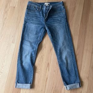 Madewell tomboy straight jeans. EUC. Used only 2-3 times.